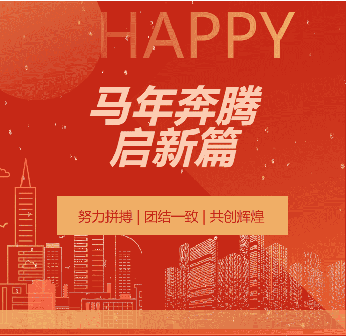 In the Year of the Horse, galloping and starting a new chapter, galloping to the 